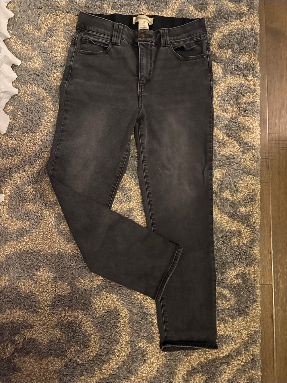Democracy Women's Charcoal Gray Ankle Jeans
